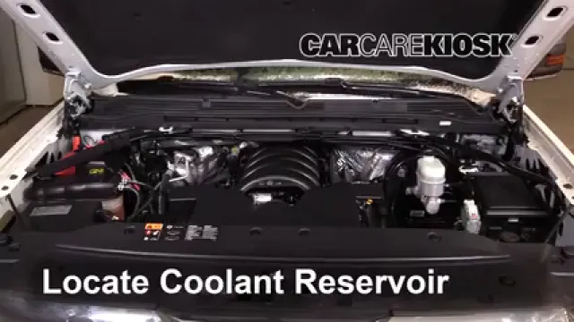2016 GMC Sierra 1500 SLT 6.2L V8 Crew Cab Pickup Coolant (Antifreeze) Check Coolant Level